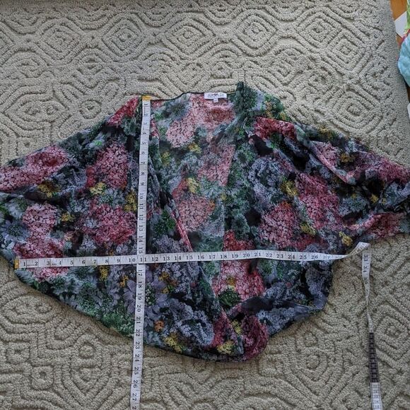 Airaldi collection floral beach cover up cardigan @L1 - Picture 3 of 8